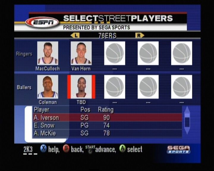 NBA 2K3 screenshot 5 for Xbox